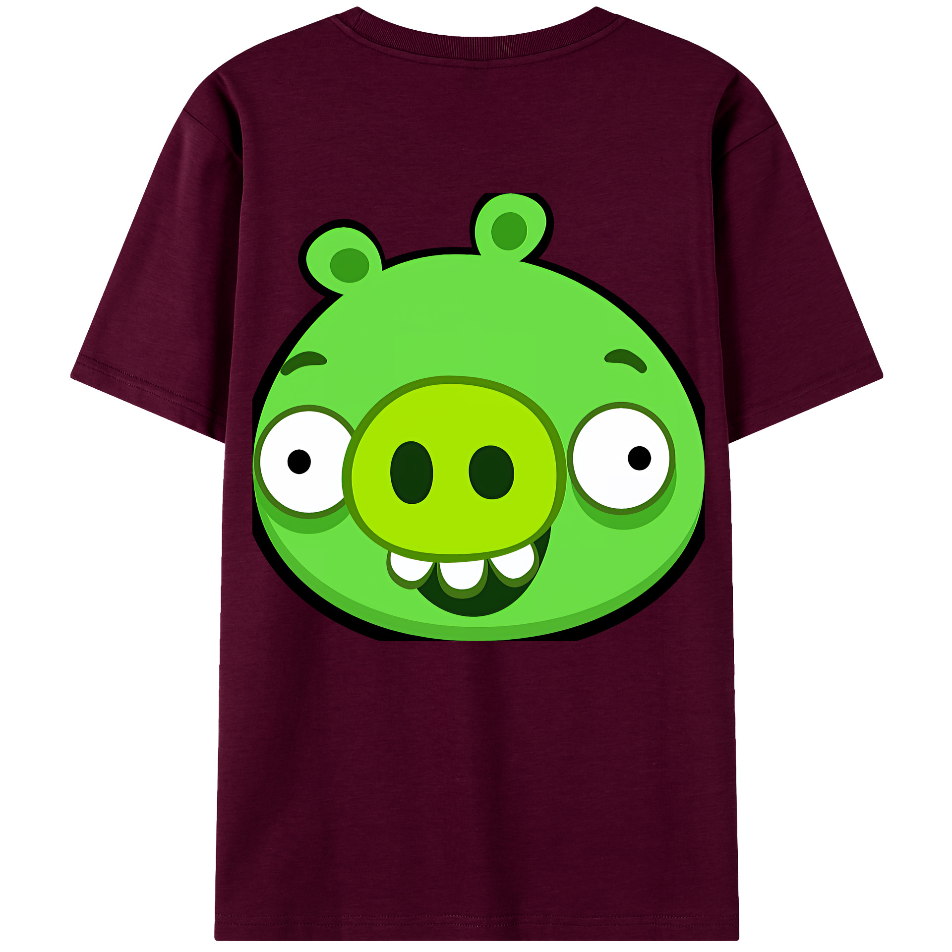 （画像用） Angry Birds アングリーバード レディース半袖Tシャツ(バックプリント)